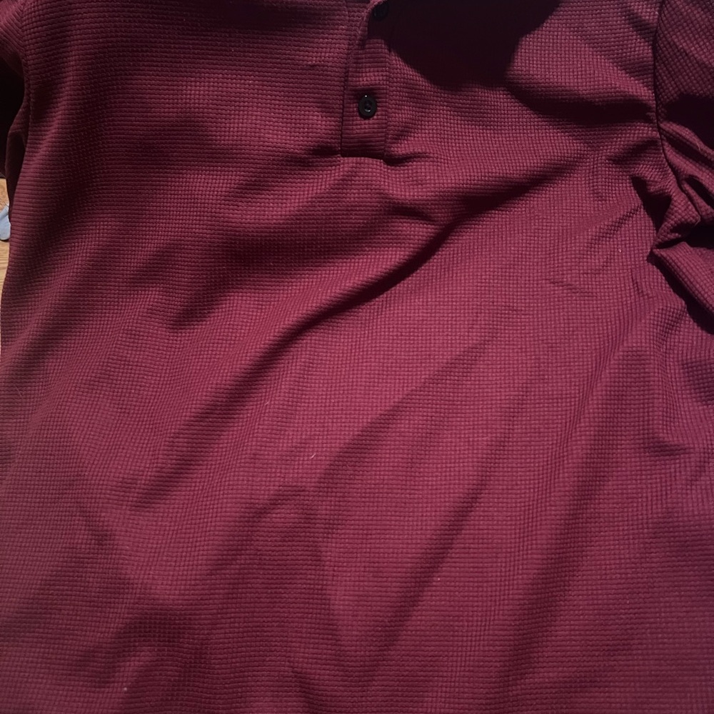 Men's Burgundy Polo Shirt
